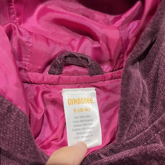 Gymboree Ruffle Hooded Jacket - Picture 7 of 8